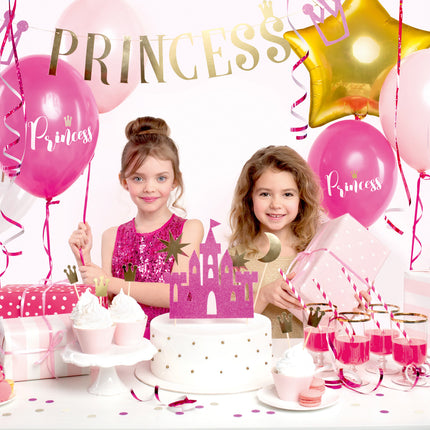 Ensemble de décoration de princesses 31 pièces