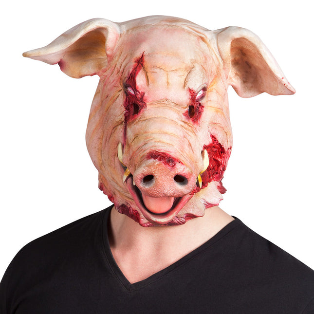 Masque d'Halloween Cochon