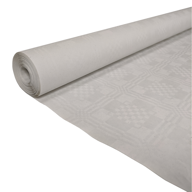 Nappe en papier blanche 8m