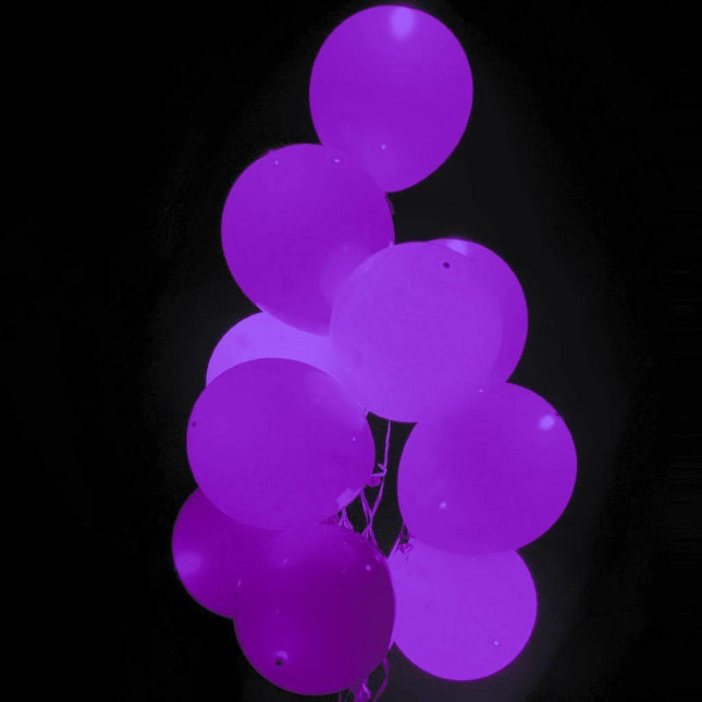 Ballons de baudruche violets 26cm 5pcs