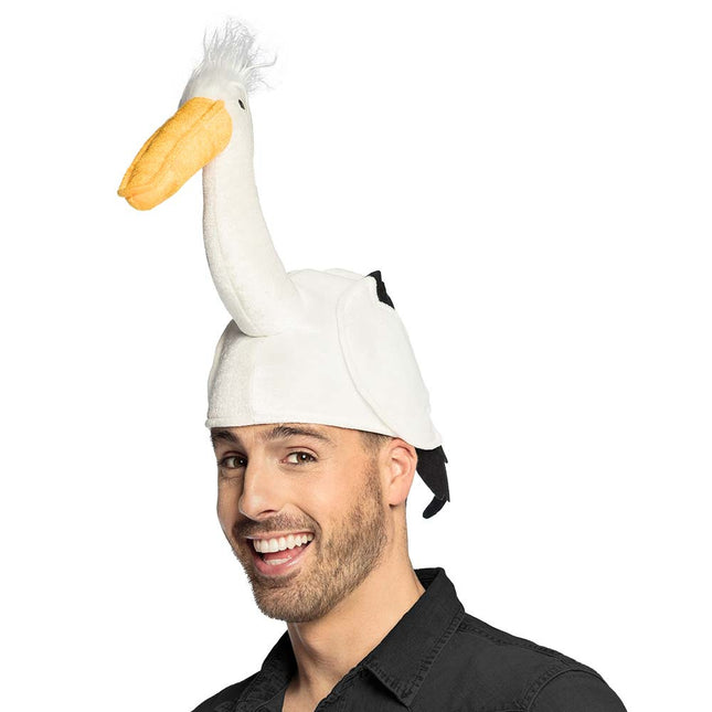 Cigogne à chapeau