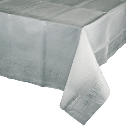 Nappe argentée en plastique 2.74m