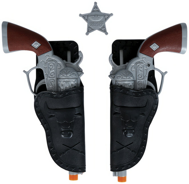 Holster avec pistolets 24cm