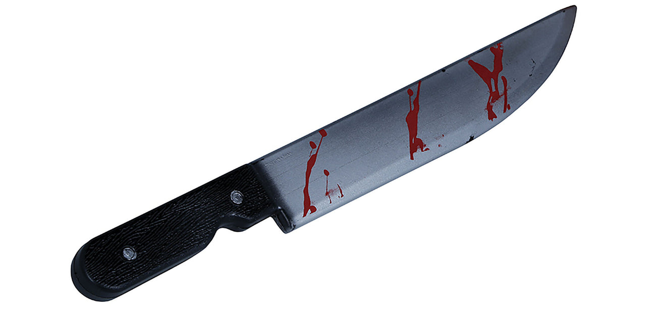 Halloween Fausse Machette Avec Sang 45cm