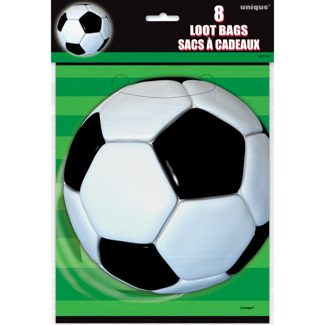 Sacs de partage de football 3D 8pcs