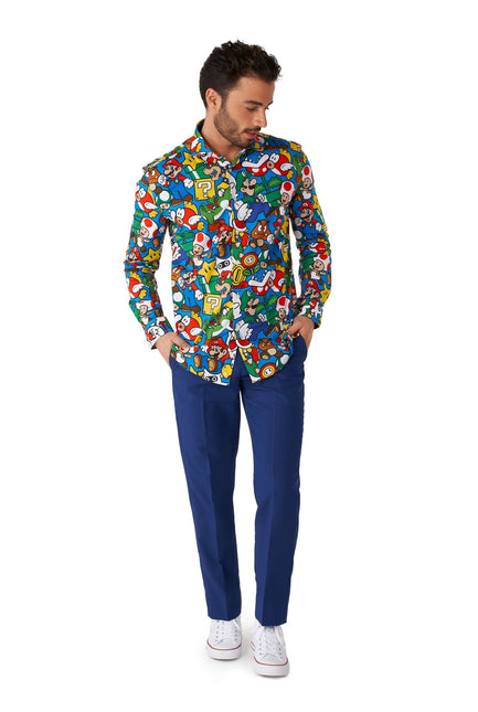 Chemise Super Mario Hommes OppoSuits