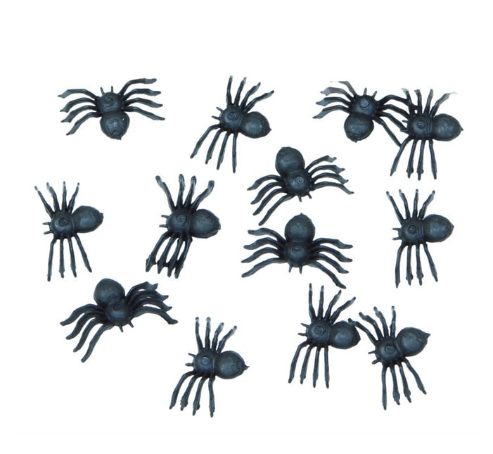 Fausses araignées 2cm 70pcs