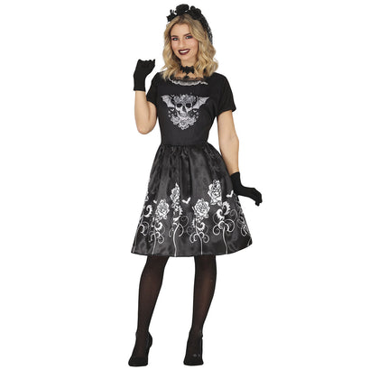 Robe d'Halloween fantôme noir