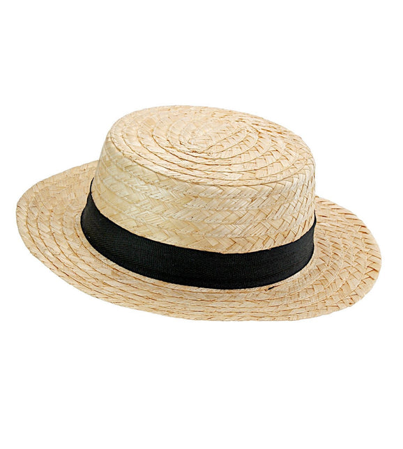 Chapeau avec bandeau noir