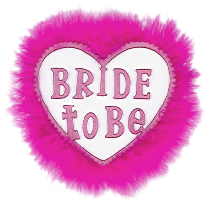 Broche blanche Bride To Be