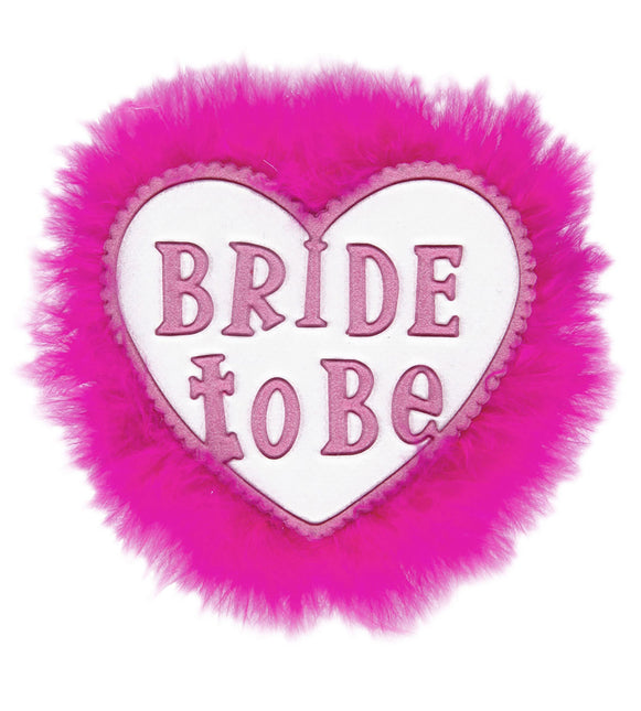 Broche blanche Bride To Be