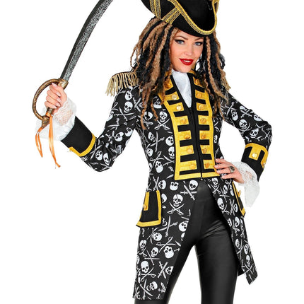 Veste pirate colorée pour femmes