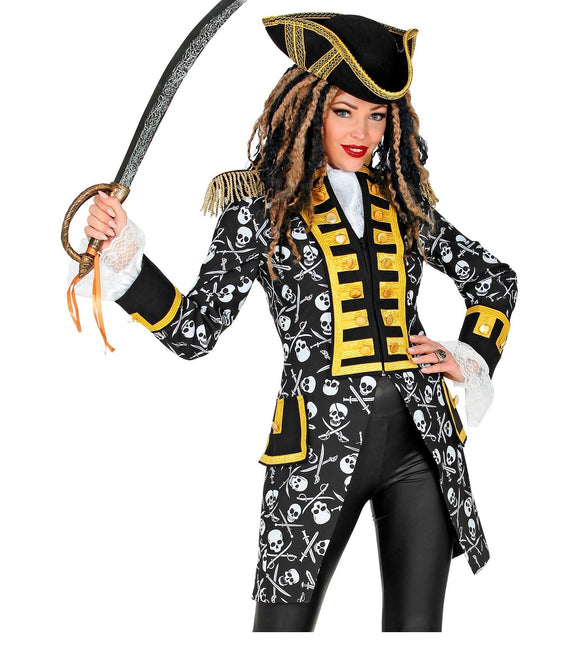 Veste pirate colorée pour femmes