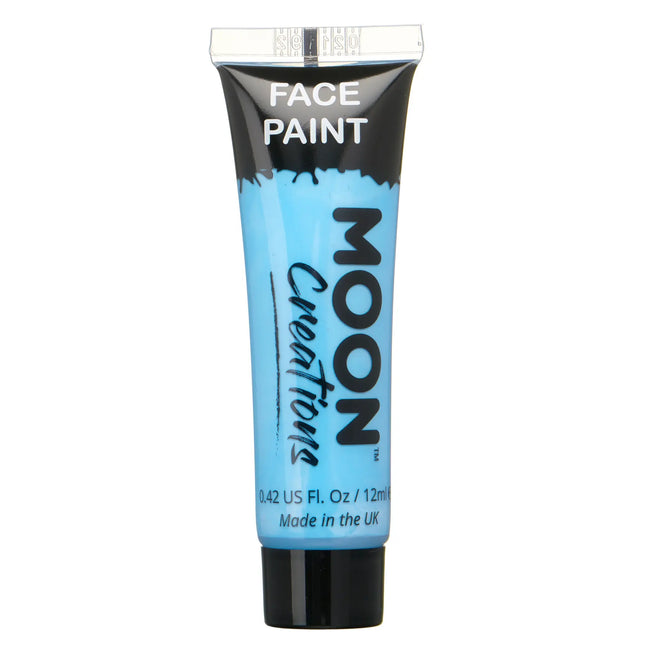 Moon Creations Peinture pour le visage Bleu clair 12ml