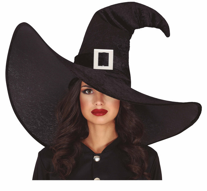 Chapeau noir sorcière grand modèle