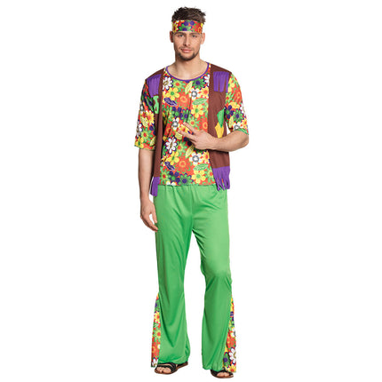 Costume Hippie Homme Fleur