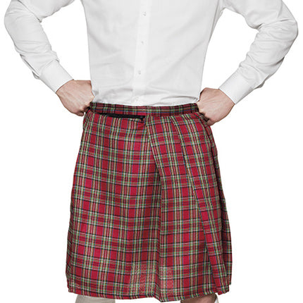 Kilt écossais rouge