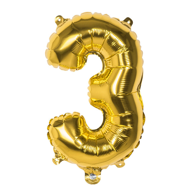 Ballon du nombre d'or 3 ans 36cm