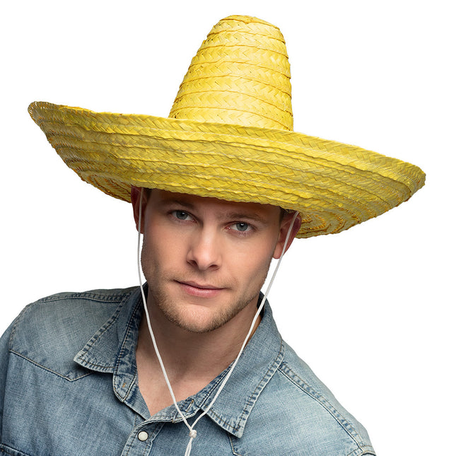 Sombrero jaune 49cm