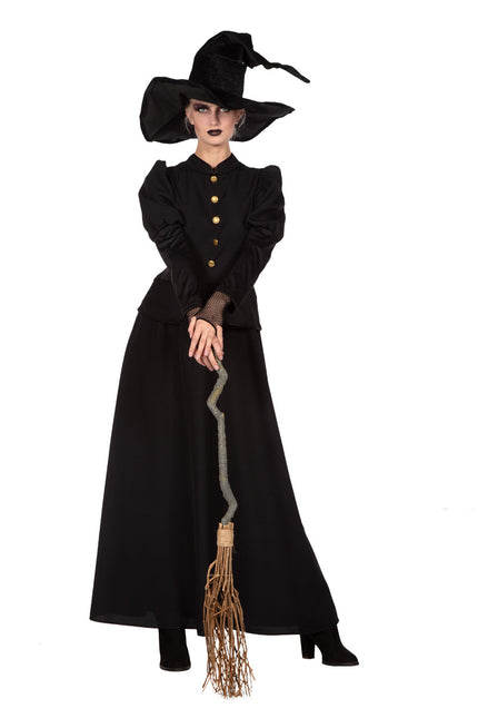 Costume de sorcière d'Halloween Noir