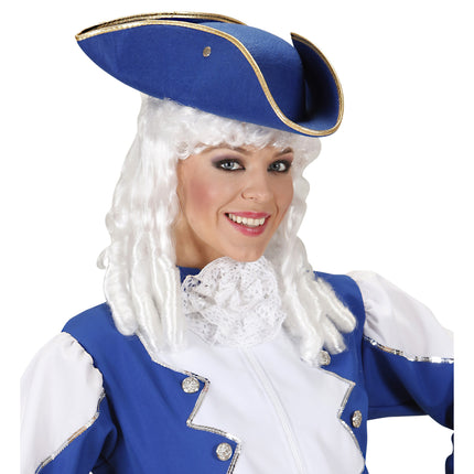 Chapeau de pirate bleu