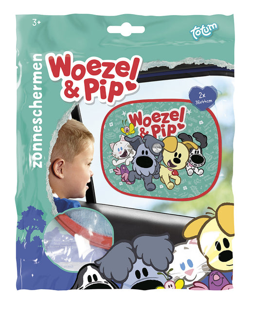 Pare-soleil Woezel En Pip 2pcs