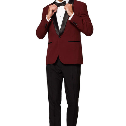 Bordeaux Red Tuxedo Men <tc>OppoSuits</tc>