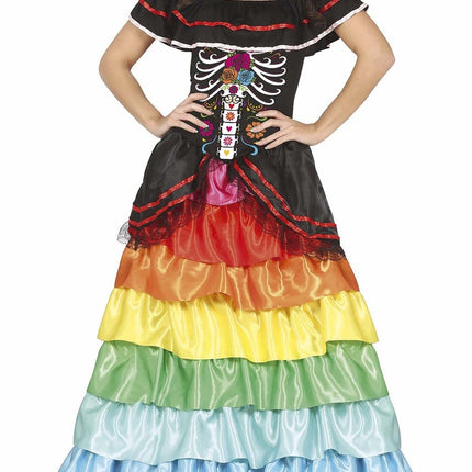 Costume d'Halloween Dia De Los Muertos Dames