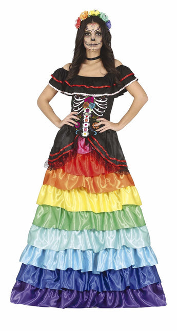 Costume d'Halloween Dia De Los Muertos Dames