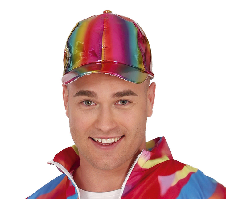 Costume néon 80S coloré pour homme