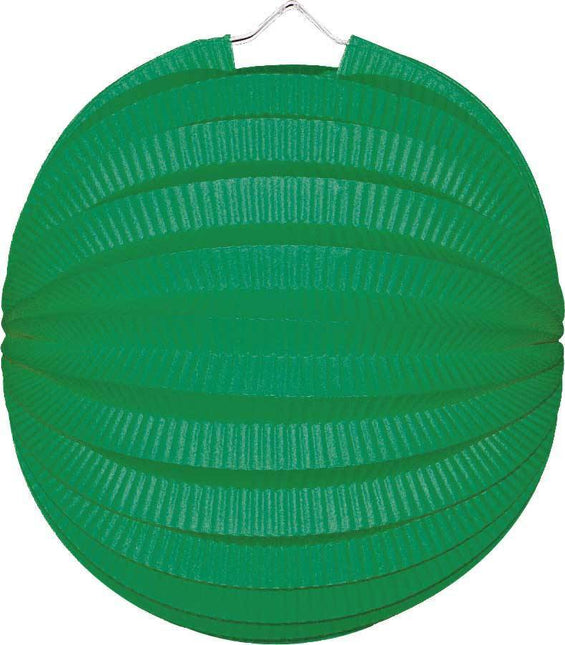 Ampoule Lanterne Verte 23cm