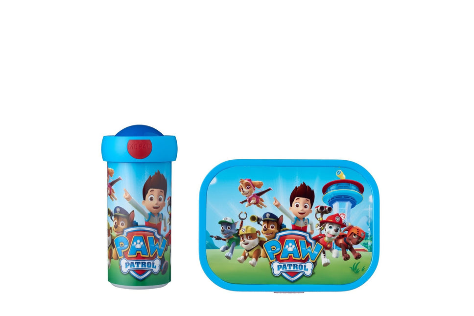 Set de déjeuner Campus Tasse d'école+Boîte à lunch Paw Patrol