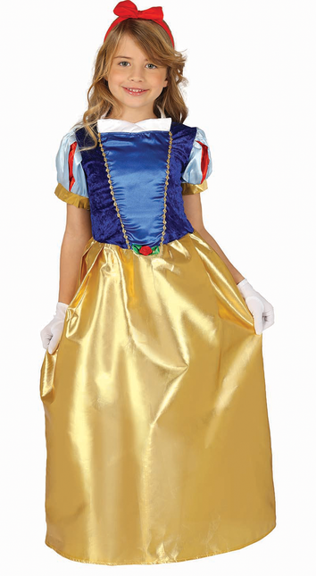 Robe de princesse Bleu Jaune