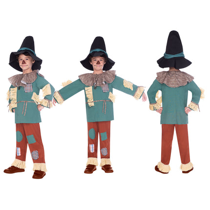 Costume d'épouvantail du Magicien d'Oz pour enfant