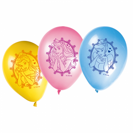 Ballons de rêve Disney Princesses 28cm 8pcs