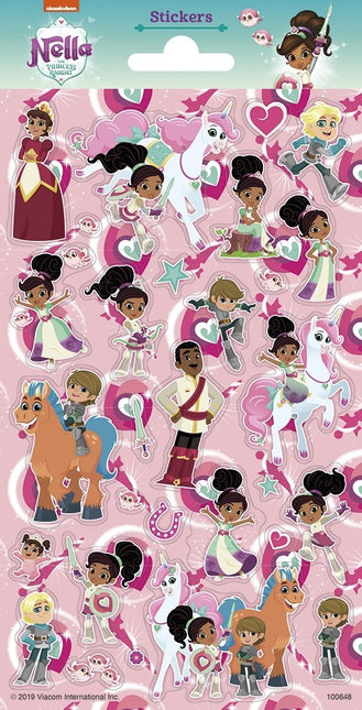 Nella The Knight Princess Stickers Glitter