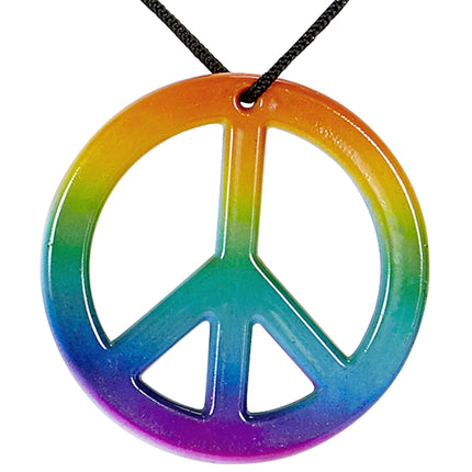 Collier Hippie coloré arc-en-ciel