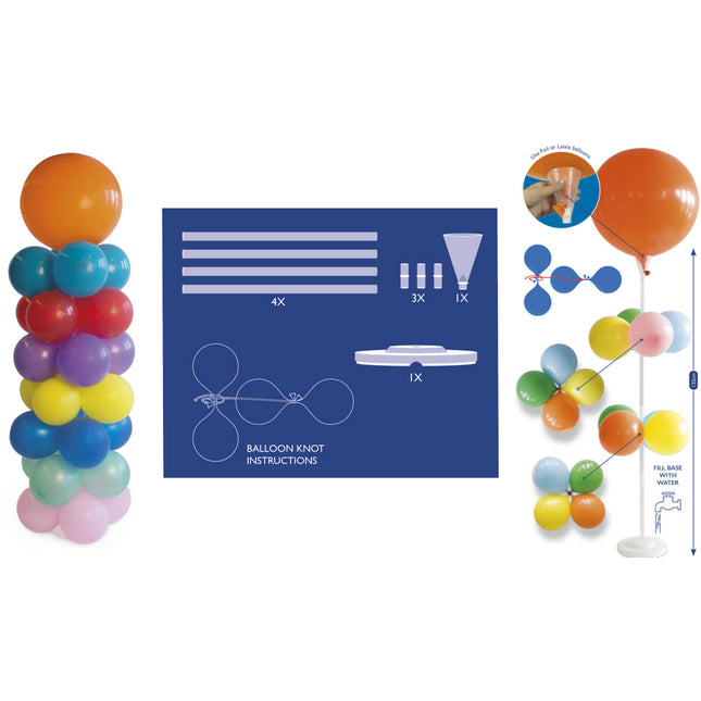 Ensemble de piliers pour ballons 1,35 m