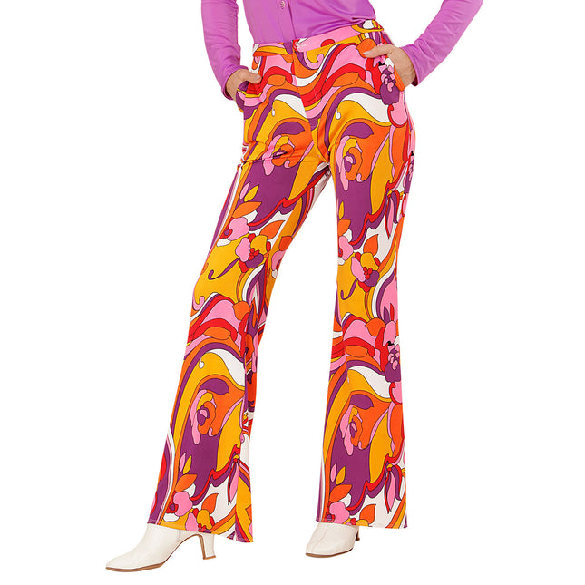 Pantalon Disco 70S Coloured Ladies