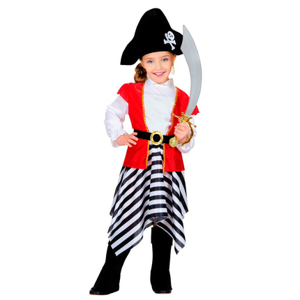 Piratesuit Black White Girl