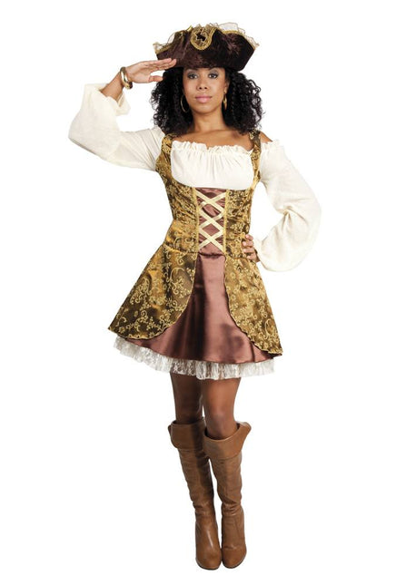 Costume de pirate Deluxe pour dames