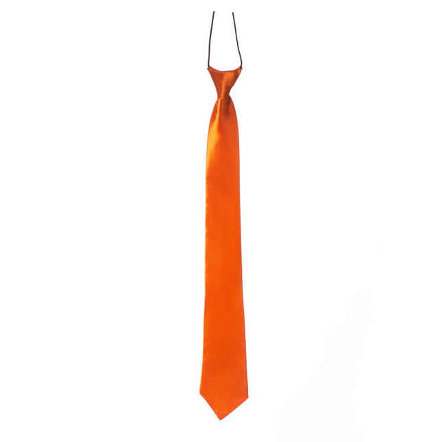 Cravate Neon Orange 50cm