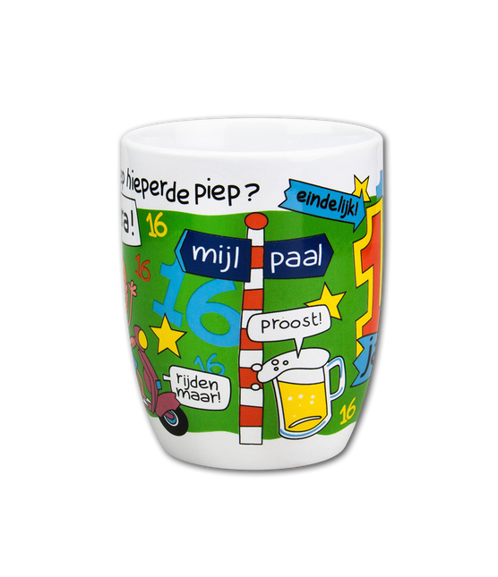 Mug 16 ans 12cm