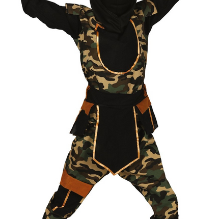 Combinaison Ninja Camouflage Enfant