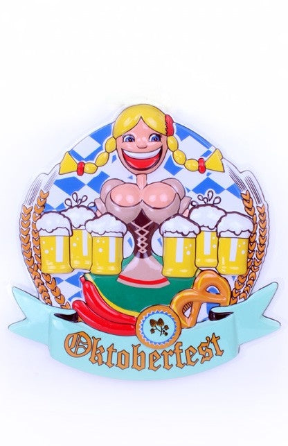 Décoration murale Oktoberfest Bière 44cm