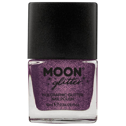 Vernis à ongles holographique Moon Glitter Fuchsia 14ml