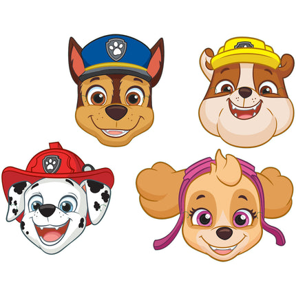 Masques Paw Patrol 25.3cm 8pcs