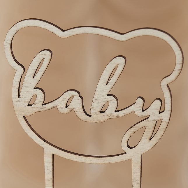 Dessus de gâteau Baby Wood 16cm