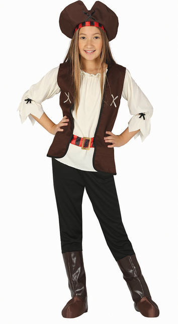 Costume de pirate enfant fille