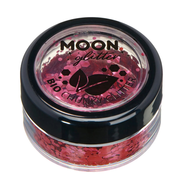 Moon Glitter Bio Chunky Glitter Rose 3g